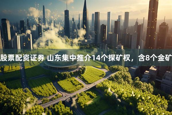 股票配资证券 山东集中推介14个探矿权，含8个金矿